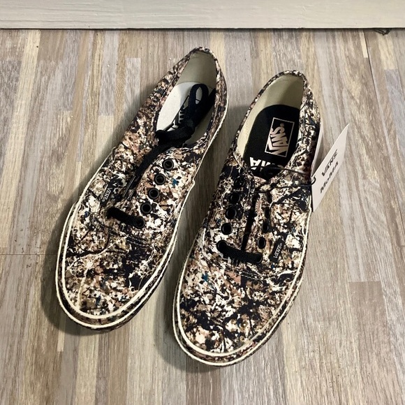 Vans Shoes - VANS Jackson Pollock MoMA Sneakers Size 8.5 NWT